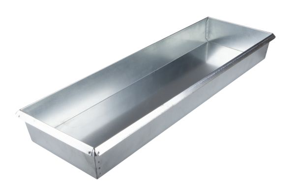 Anzuchtschale aus verzinktem Metall